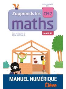 J'apprends les maths CM2 2017 - Manuel numérique élève - Licence 1 an