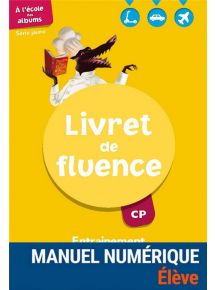 Livret de fluence CP Série jaune - Manuel numérique élève - CNS adoptant licence 1 an