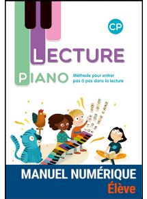 Lecture Piano CP - Manuel numérique élève - CNS non adoptant - licence 1 an