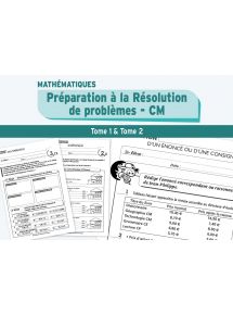 Prép. à la rés. de problèmes T1  CM