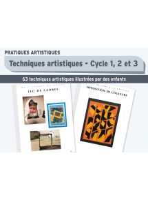 Techniques artistiques à l'école