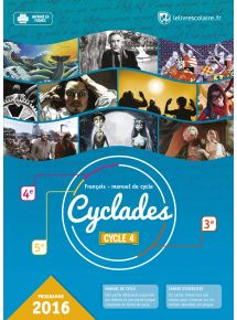 Cyclades 2016 - Français Cycle 4 - Manuel Numérique Premium - 5 ans