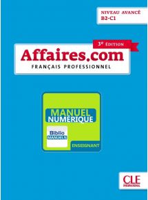 Affaires.com 3e edition - 2018 - Manuel numérique enseignant - Abonnement 4 ans