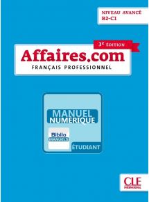 Affaires.com 3e edition - 2018 - Manuel numérique élève - Abonnement 1 an