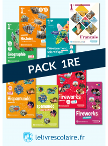 Pack 1re - Manuels Numériques Premium (6 manuels et 2 cahiers) - Adoptant papier