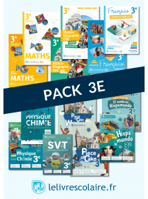 Pack 3e - Manuels Numériques Premium (7 manuels et 7 cahiers) - 5 ans - Adoptant papier