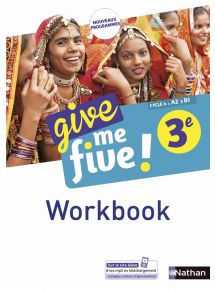 Give me five 3e - 2017 - Workbook numérique - Abonnement 1 an