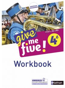 Give me five 4e - 2017 - Workbook numérique - Abonnement 1 an