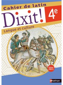 Dixit 4e - Cahier de latin (édition Suisse / 2022)