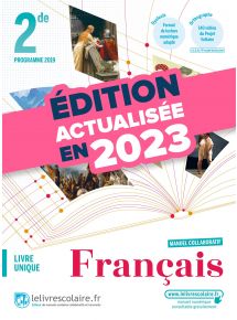 Français 2de 2019 (MAJ 2023) - Manuel Numérique Premium - 5 ans - Adoptant papier