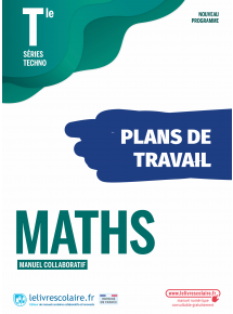 Plans de travail Mathématiques Tle - Technologique - licence 1 an