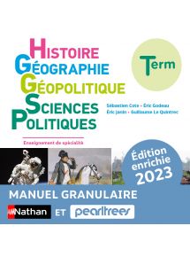 Histoire-Géographie, Géopolitique, Sciences politiques Terminale - Nathan/Pearltrees Licence 1 an