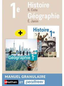 Histoire-Géographie 1re - Cote/Janin (édition enrichie 2022) Nathan/Pearltrees - Prix unitaire