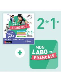 Mon Labo de Français 2de / 1re - Nouvelle édition 2024 - Prix unitaire